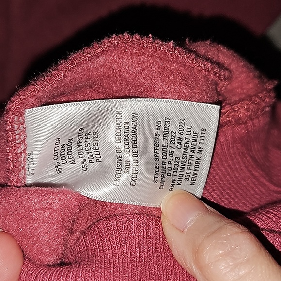 🕸️ Spyder pink red hoodie 💘💕💌❣️ no rush to negotiate on this sorry - Picture 4 of 4